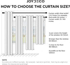 Joydeco Linen Blackout Curtains - Image 7