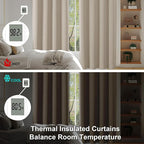 Simplebrand Ava Biscotti Beige Blackout Curtains - Image 5
