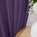 Tollpiz Sheer Curtains Bedroom Linen Textured Curtain Sheers Light Filtering - Image 3