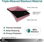 ChrisDowa Blackout Curtains 48 inches Long - Image 4