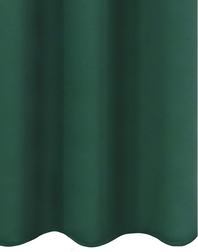 LEMOMO Green Blackout Curtains 40 x 63 Inch Length/Set of 2 Curtain - Image 9