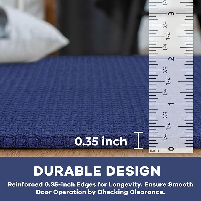 KOZYFLY Runners for Hallways 2x5 ft Washable Kitchen Runner Non Slip Rubber - Image 4