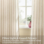 Extra Wide Pinch Pleated Linen Curtains - Image 2