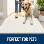 OLANLY Dog Door Mat for Muddy Paws 36x24, Absorbs Moisture and Dirt, Absorbent - Image 6
