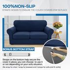 XINEAGE 2026 New 4 Pieces Extra Large Couch Covers - Image 5