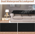 Easy-Going 100% Waterproof Chair Couch Cover, Dual Waterproof Sofa Cover - Image 3