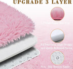 Super Soft Shaggy Area Rugs for Bedroom 4x6 Feet, Shaggy Plush Living Room Shag - Image 4