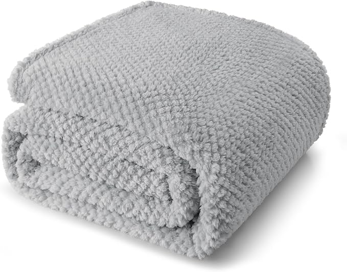 Whale Flotilla Queen Size Fuzzy Fleece Blanket by WHALEFLOTILLA