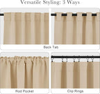 PONY DANCE Beige Window Treatments - Image 5