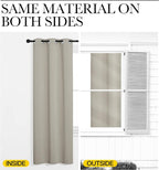 NICETOWN Room Darkening Curtain Panels, Baby Room Curtains 95 inches Long - Image 6