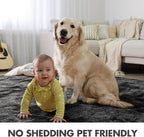 10x14 Ft Extra Large Shag Rugs for Living Room, Ultra Soft Fluffy Furry Area - Image 6