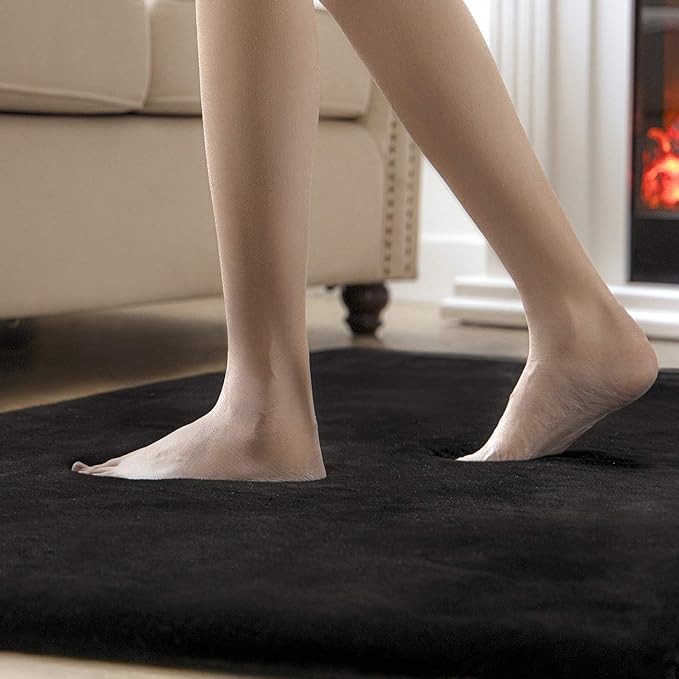 Ashler Faux Fur Rug, Ultra Soft Faux Rabbit Fur, 2.2 x 6 Feet Rectangle - Image 6