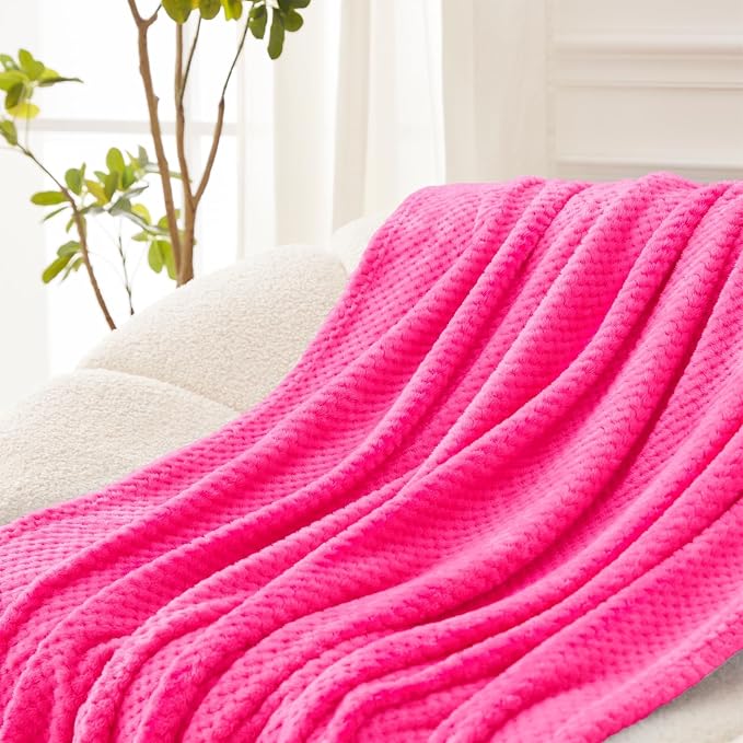 Exclusivo Mezcla Fleece Bed Blanket King Size, Super Soft and Warm Blankets - Image 5