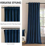 MIULEE Velvet Curtains 90 inches - Image 2