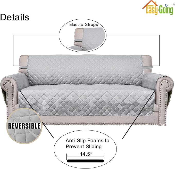 Easy-Going Reversible Couch Cover - Image 3