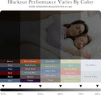 PONY DANCE Short Black Out Curtain Panels - Image 2