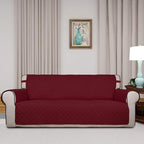 PureFit Reversible Quilted Sofa Cover, Water Resistant Slipcover Furniture - Image 2