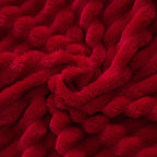 Valentines Day Decorations Red Fleece Throw Blanket 50”×60” - Image 4