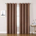 ChrisDowa Room Darkening Curtains 108 Inches Long 2 Panels Set by ChrisDowa