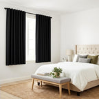PONY DANCE Short Blackout Curtains 54 Inches Long, Room Darkening Curtains - Image 8