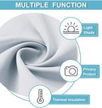 RYB HOME Short Curtains for Bedroom, Room Darkening Insulated Summer Heat Light - Image 6