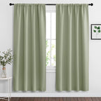 RYB HOME Blackout Curtains for Bedroom Living Room 72 inches Long, Thermal by RYBHOME