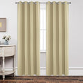 Joydeco Blackout Curtains 72 inches Long 2 Panels Set, Thermal Insulated Long by JOYDECO