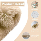 Shag Area Rug for Bedroom 5x8, Soft Fuzzy Rug Non-Shedding Indoor Plush Carpet - Image 4