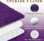 Area Rugs 10x14 Living Room, Shaggy Carpet Soft Plush Furry Bedside Rug Large - Image 4