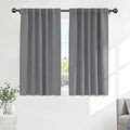 PONY DANCE Gray Blackout Curtains by PONYDANCE