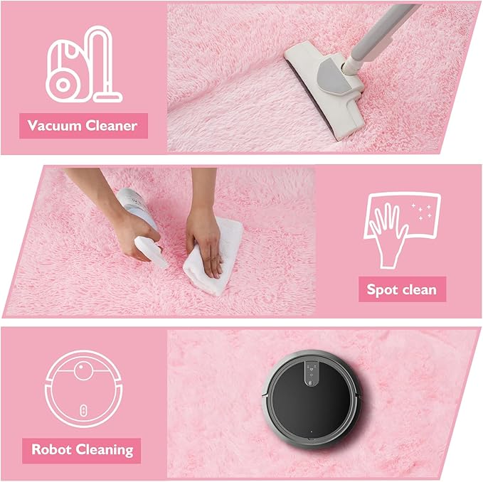 Ultra Soft Fluffy Area Rugs for Bedroom Living Room 10x12, Nursery Rug - Image 4