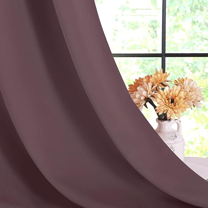NICETOWN Modern Blackout Curtains Noise Reducing, Thermal Insulated and Privacy - Image 6