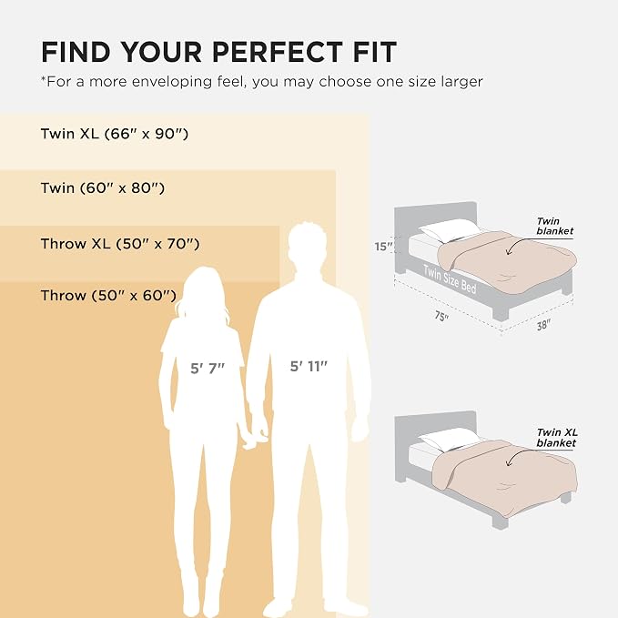 Bedsure GentleSoft Light Brown Twin Blanket - Image 6