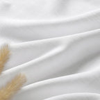 White Linen Curtains 100 inches Long - Image 4