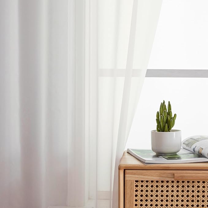 Aiyufeng Beautiful Sheer Curtains - Image 4