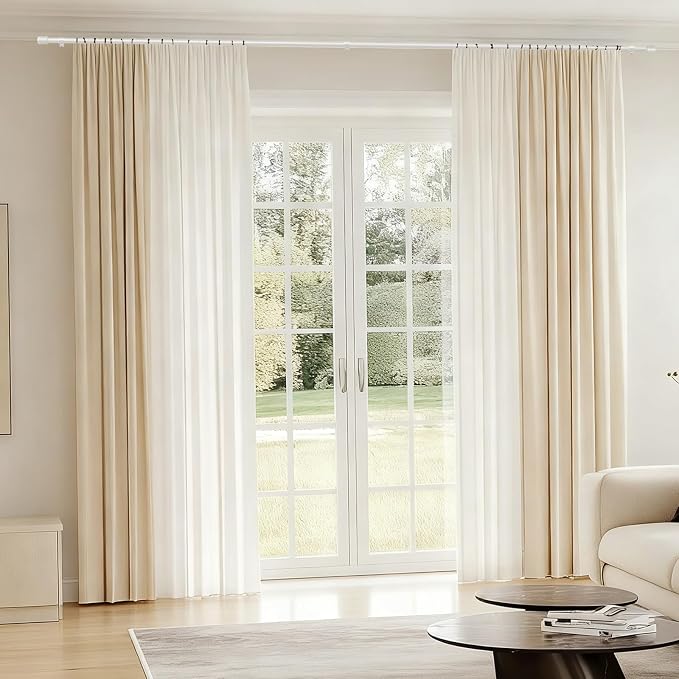 5/8” Diameter Curtain Rods 30-90 Inch, - Image 5
