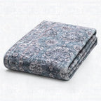 SERISSA Boho Area Rug 5x7 Blue Grey, Washable Large Rugs - Image 5