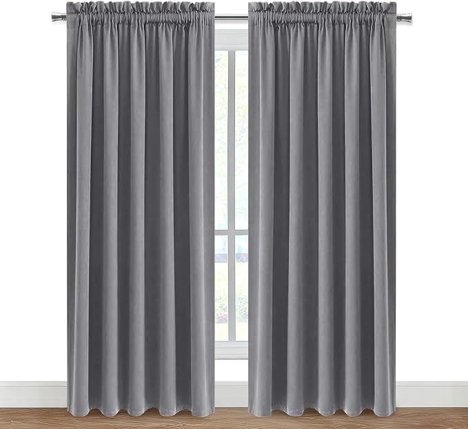 DWCN Blackout Curtains for Living Room Thermal Insulated, Energy Saving & Noise - Image 9
