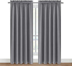 DWCN Blackout Curtains for Living Room Thermal Insulated, Energy Saving & Noise - Image 9