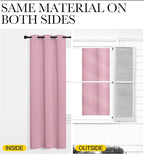 NICETOWN Bedroom Curtain Panels Blackout Draperies, Thermal Insulated Solid - Image 6