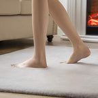 Ashler Faux Fur Rug, Ultra Soft Faux Rabbit Fur, 6 x 9 Feet Rectangle, Machine - Image 4