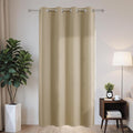Joydeco Blackout Patio Sliding Door Curtains 96 Inches Long, Grommet Privacy by JOYDECO