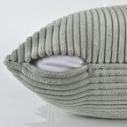 Fancy Homi 2 Packs Grey Big Decorative Throw Pillow Covers 24x24 Inch - Image 4