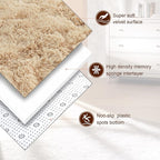 TWINNIS Super Soft Shaggy Rugs Fluffy Carpets, 5x8 Feet, Indoor Modern Plush - Image 2
