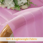 Gwine Sheer Curtains for Bedroom 54 inches Long - Image 7