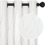 Deconovo Room Darkening Curtains, 38 x 90 Inch Drape by Deconovo