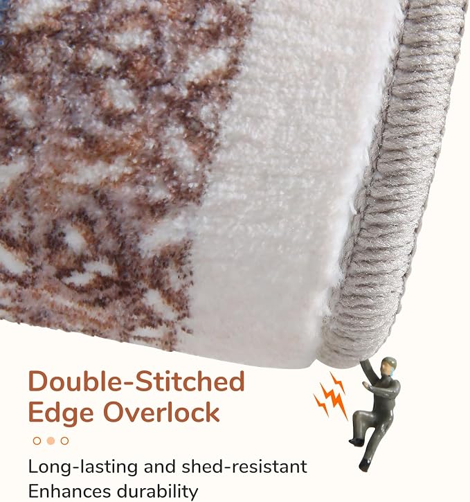 OPPODREAM Soft Area Rugs 3x5, Washable Rugs - Image 4