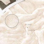 Exclusivo Mezcla Plush Fuzzy Fleece Bed Blanket King Size, Super Soft, Fluffy - Image 6