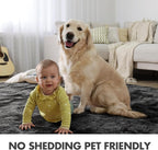 9x12 Ft Extra Large Shag Rugs for Living Room, Tie Dyed Ultra Soft Fluffy Furry - Image 6