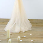 20ft x 15ft Champagne Tulle Backdrop Curtain - Image 7